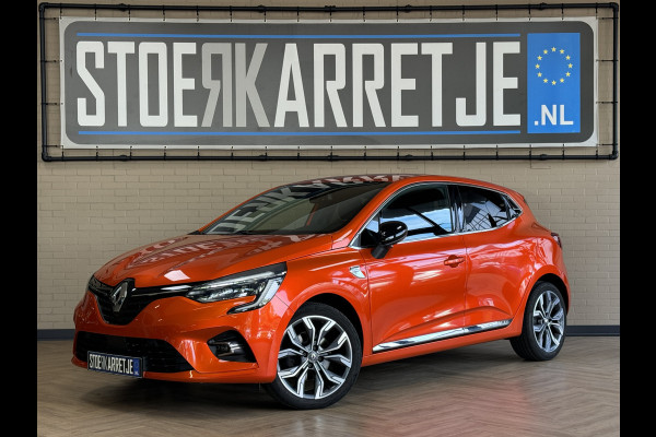 Renault Clio 1.3 TCe Edition One, 2020 Navi, carplay, 17 inch, stuur en stoelverwarming, Led, 100% dealer onderhouden!