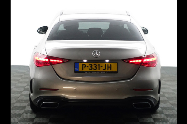 Mercedes-Benz C-Klasse 180 AMG Line Aut- Sfeerverlichting I Xenon Led I Camera IPark Assist I Carbon I Keyless