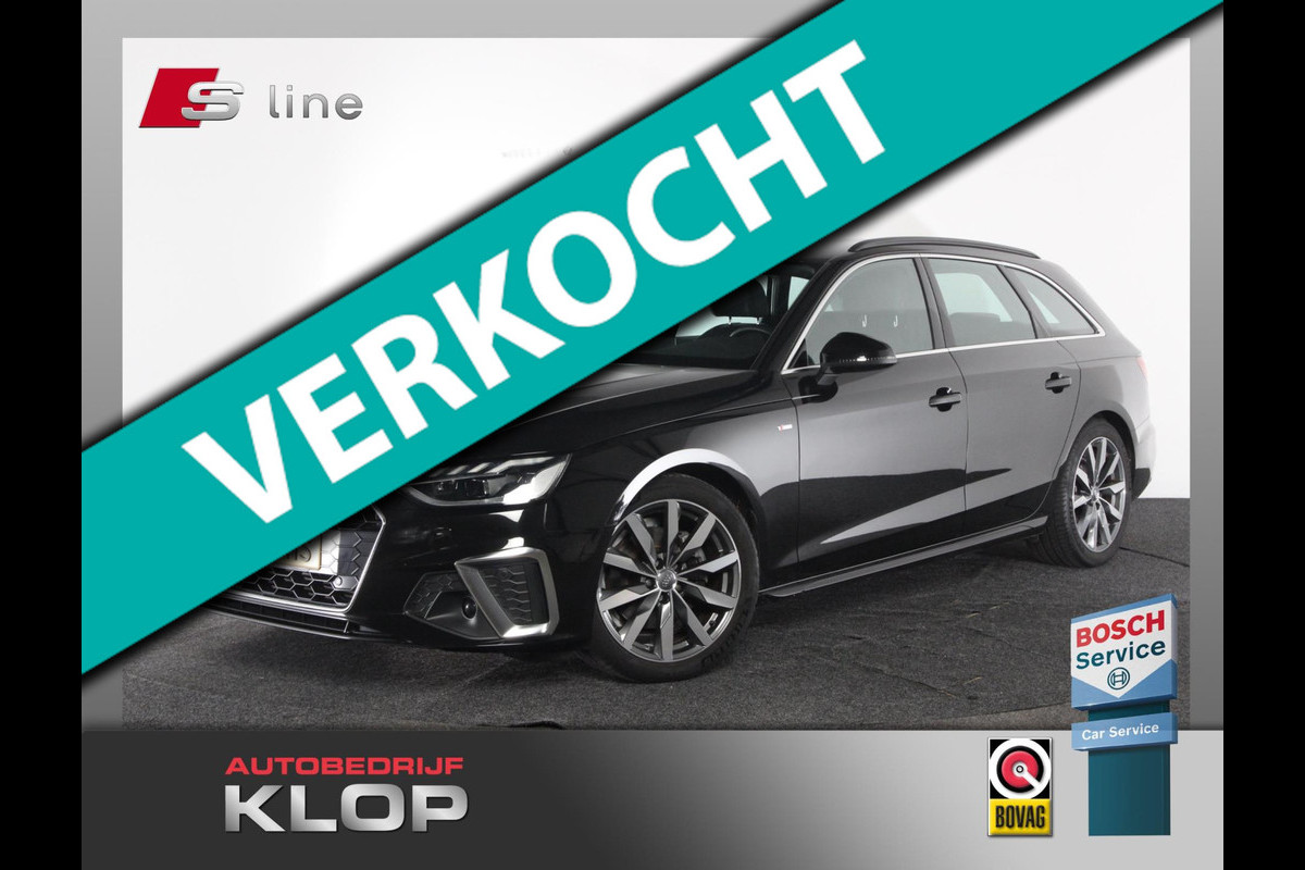 Audi A4 Avant 35 TFSI Launch edition Sport |Org. NL-auto | S-line interieur en exterieur |