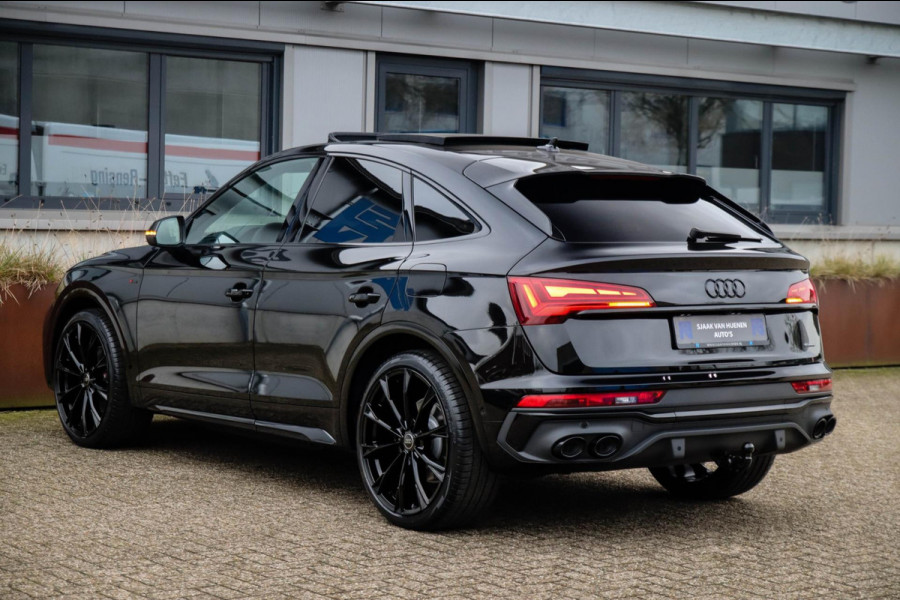 Audi Q5 Sportback 50 TFSIe Quattro Competition S Edition S-Line 299pk Automaat|1e|DLR|Luchtvering|Panoramadak|Virtual Cockpit|OLED