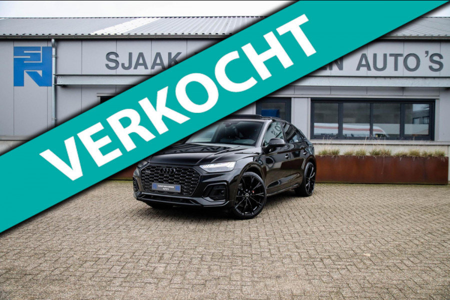 Audi Q5 Sportback 50 TFSIe Quattro Competition S Edition S-Line 299pk Automaat|1e|DLR|Luchtvering|Panoramadak|Virtual Cockpit|OLED