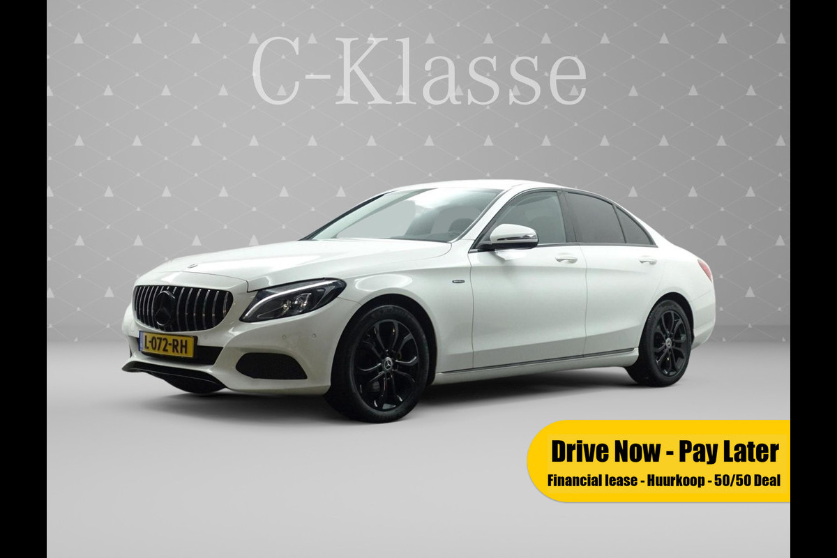 Mercedes-Benz C-Klasse 180 157PK AMG Night Edition Aut- Xenon Led I Burmester I Stoelverwarming I Camera I Dynamic Select