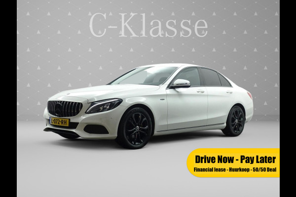 Mercedes-Benz C-Klasse 180 157PK AMG Night Edition Aut- Xenon Led I Burmester I Stoelverwarming I Camera I Dynamic Select