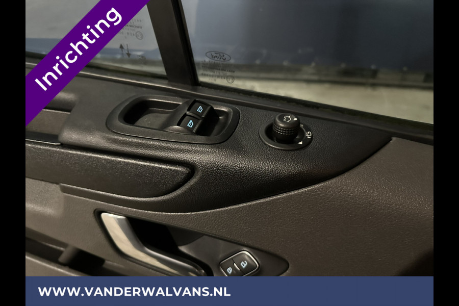 Ford Transit Custom 2.0 TDCI **BPM VRIJ voor de Ondernemer** L1H1 inrichting Euro6 Airco | Camera | LED | Apple Carplay | 2500kg Trekhaak Android Auto, Cruisecontrol, Parkeersensoren, Bijrijdersbank