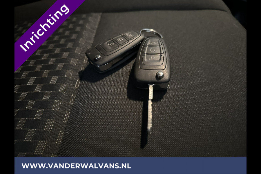 Ford Transit Custom 2.0 TDCI **BPM VRIJ voor de Ondernemer** L1H1 inrichting Euro6 Airco | Camera | LED | Apple Carplay | 2500kg Trekhaak Android Auto, Cruisecontrol, Parkeersensoren, Bijrijdersbank