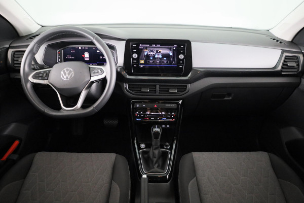 Volkswagen T-Cross 1.0 TSI Life Edition 115 PK | Automaat ( DSG) | Navigatie | Parkeersensoren | Digitaal dashboard | 17 Inch