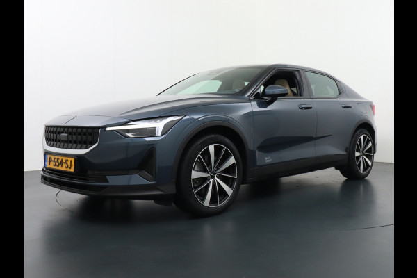 Polestar 2 LEDER Pano-dak Apple Carplay Android Camera Sleutelloos(-Telefoonsleutel) Park Assist PDC-a+v Adaptive-LED-Pixel Navi Ecc Keyles Connected-Drive Google Youtube WiFi-vb Single Motor Bluetooth Connected Verkeersbord detectie Rijstrooksensor met correctie Warmtepomp 1.500 Kg Trekvermogen Orig.NLse auto 55.000 nieuw!