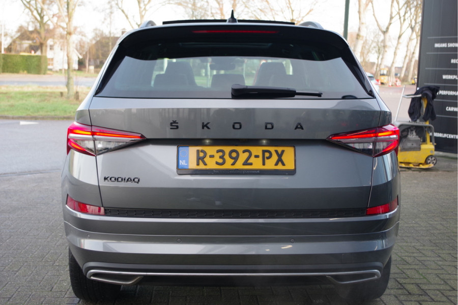 Škoda Kodiaq 1.5 TSI 150 PK Sportline Business 7p, Panoramadak, Elek. Trekhaak, Memory, Camera, 19'' Inch