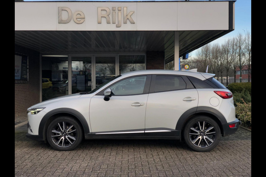 Mazda CX-3 2.0 SkyActiv-G 150 GT-M 4WD | Leder, ACC, Head-Up, Navi, Camera, Stoel+Stuurverw., Trekhaak, BOSE |