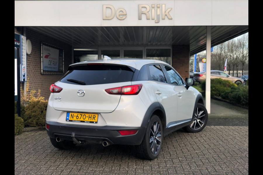 Mazda CX-3 2.0 SkyActiv-G 150 GT-M 4WD | Leder, ACC, Head-Up, Navi, Camera, Stoel+Stuurverw., Trekhaak, BOSE |