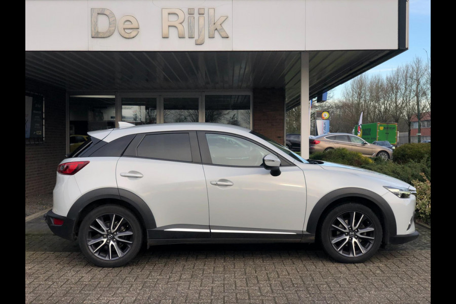 Mazda CX-3 2.0 SkyActiv-G 150 GT-M 4WD | Leder, ACC, Head-Up, Navi, Camera, Stoel+Stuurverw., Trekhaak, BOSE |