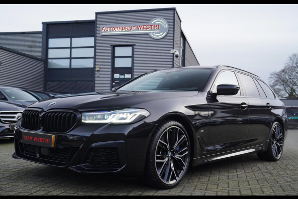 BMW 5 Serie Touring 530d High Executive Edition | Panorama | HuD | Facelift | LASER | Trekhaak | Adaptieve cruise | Drive Assited