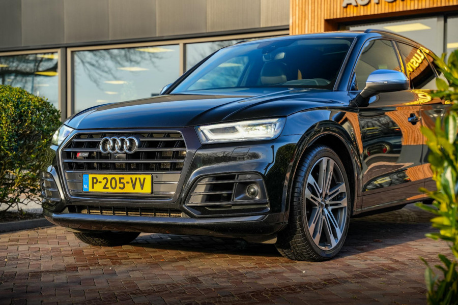 Audi Q5 3.0 TDI SQ5 quattro Panoramadak Luchtvering B&O Carbon Adapt. Cruise 360Cam Memory 21''LM