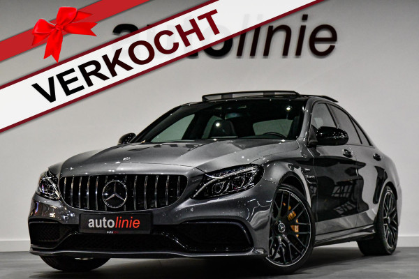 Mercedes-Benz C-Klasse C 63 s AMG, Keramisch, Schaal, Carbon, HUD, 360, ACC, Pano, IWC, Burm, Keyless, Full!