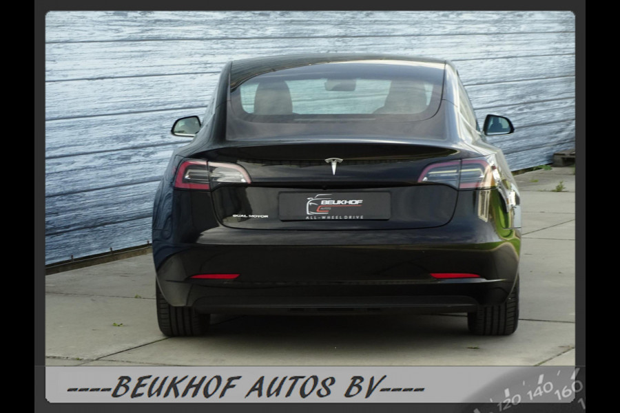 Tesla Model 3 Long Range AWD 75 kWh Pano Leer Navi Soh 88%