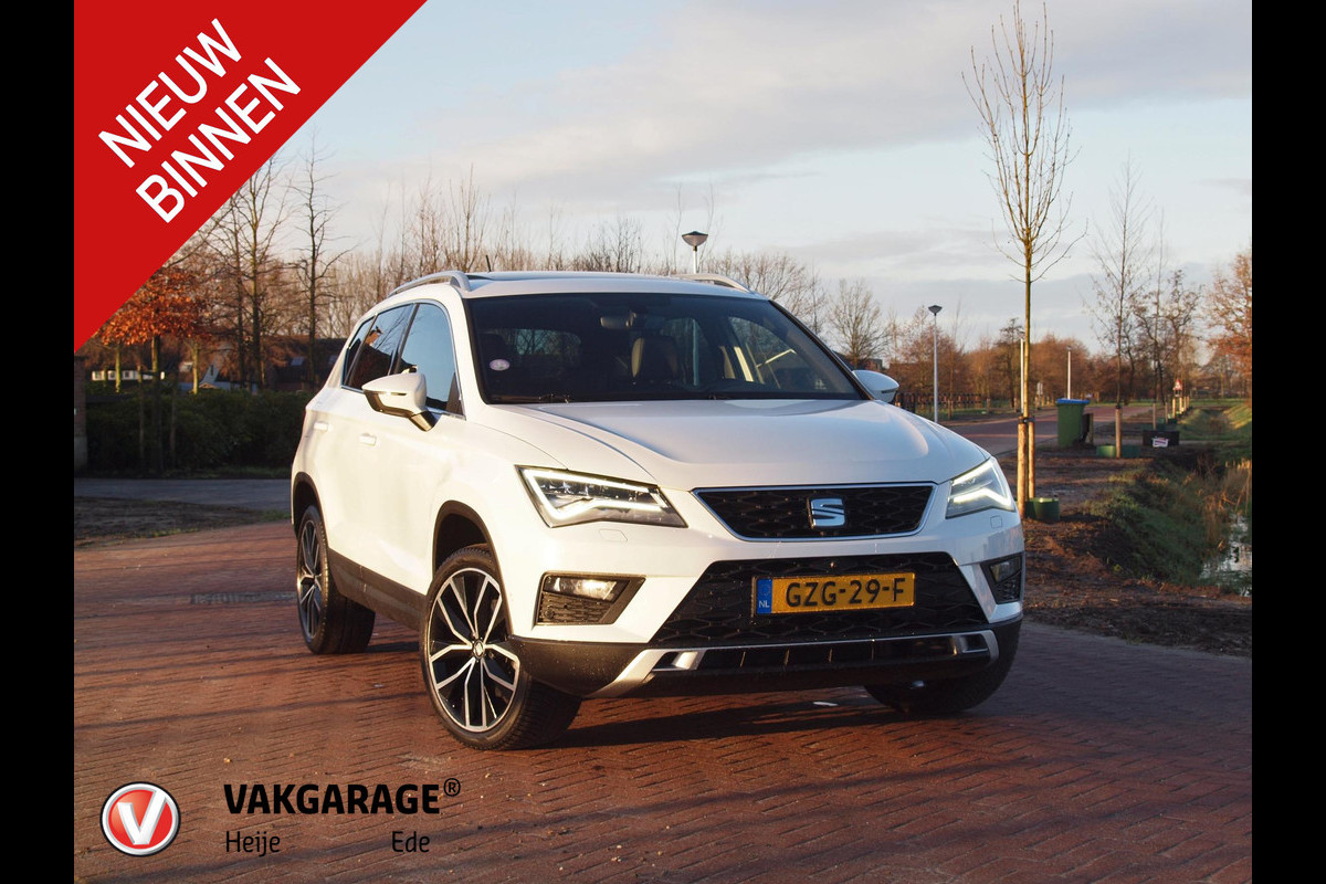 Seat Ateca 1.4 EcoTSI Xcellence | Panoramadak | Camera | Apple Carplay | Cruise Control | Leer |