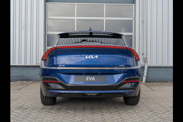 Kia Ev6 GT-Line 77.4 kWh Uit Voorraad leverbaar | Navi | Adapt. Cruise | Schuif-/kanteldak | Stoel-/stuurverwarming | 360 camera