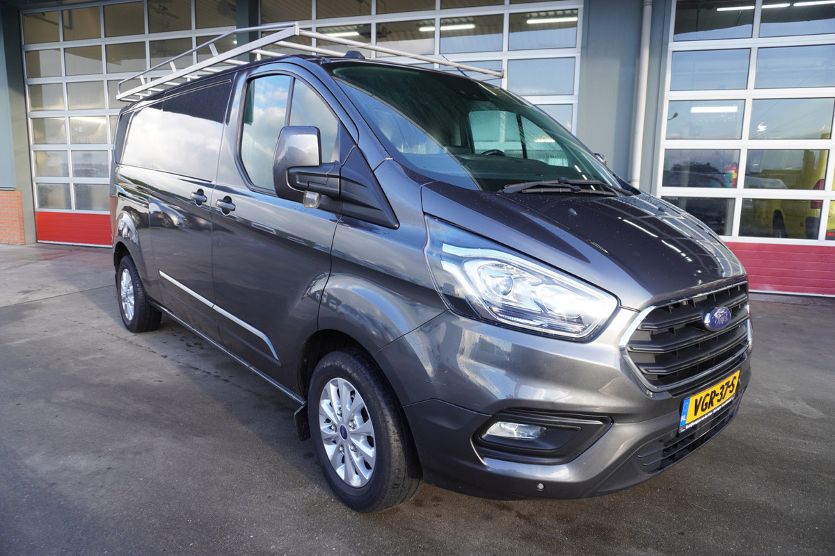 Ford Transit Custom 300L 2.0 TDCI 130PK L2H1 Limited Schuifdeur links en rechts nr.V108 | Airco | Cruise | Navi | Camera| Trekhaak