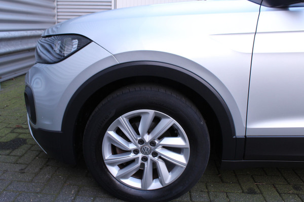 Volkswagen T-Cross 1.0 TSI 96pk Life NL-Auto NAP Airco Cruise 16"LMV Dakreling Trekhaak 1000kg