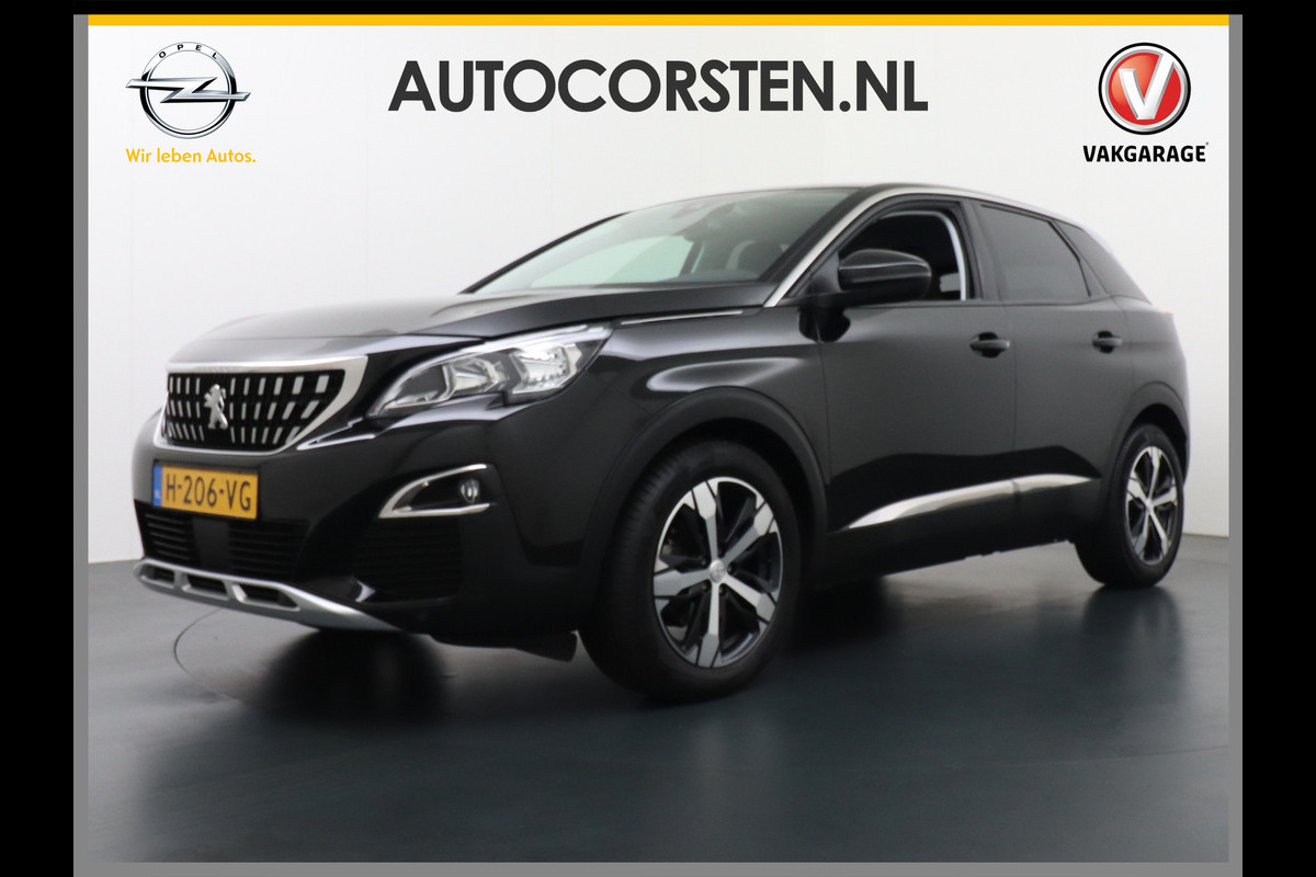 Peugeot 3008 T 131pk Navi Trekhaak Apple Carplay Android 18"LM MirrorLink App Digit.Dashb.Ecc Keyless Pdc-A+Voor Priv.Glass Visio-park-1 Pack Virtual Cockpit 1.2 PureTech Premium