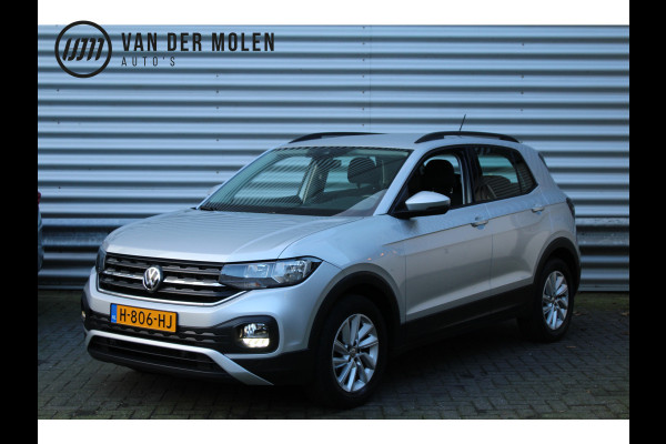 Volkswagen T-Cross 1.0 TSI 96pk Life NL-Auto NAP Airco Cruise 16"LMV Dakreling Trekhaak 1000kg