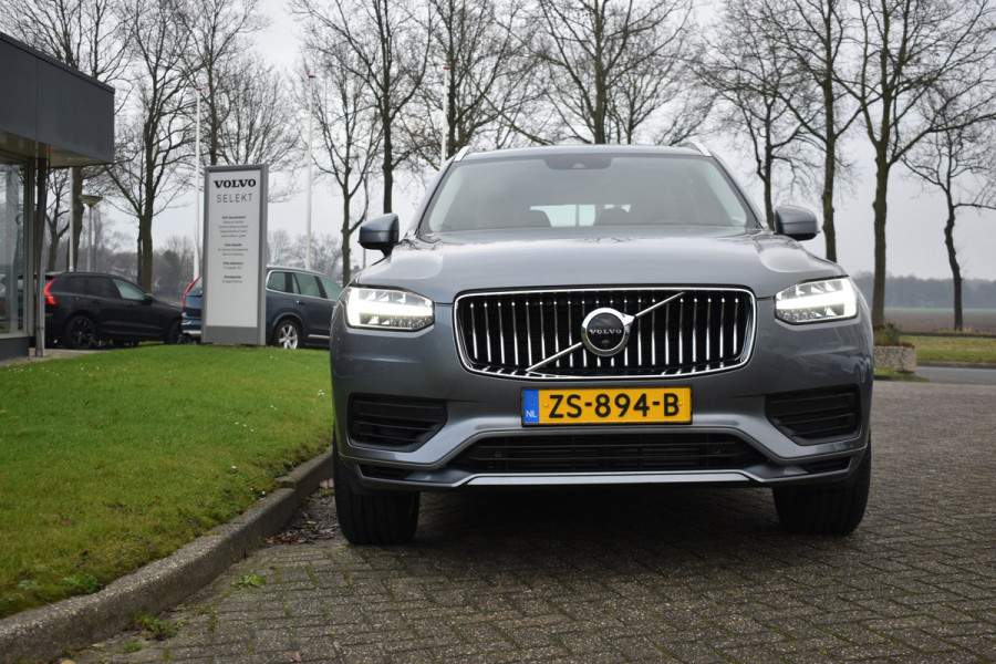 Volvo XC90 T8 390 PK Automaat Twin Engine AWD 2400kg trekgewicht | 360 camera | Leder | Stoelverwarming | Elektr. stoel | ACC | Blis | 19"LMV 2400kg trekgewicht