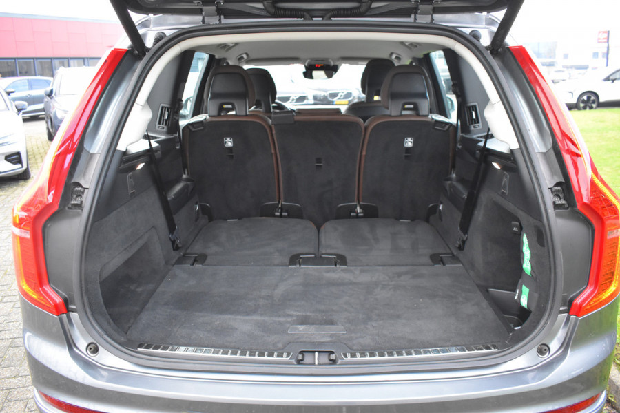 Volvo XC90 T8 390 PK Automaat Twin Engine AWD 2400kg trekgewicht | 360 camera | Leder | Stoelverwarming | Elektr. stoel | ACC | Blis | 19"LMV 2400kg trekgewicht