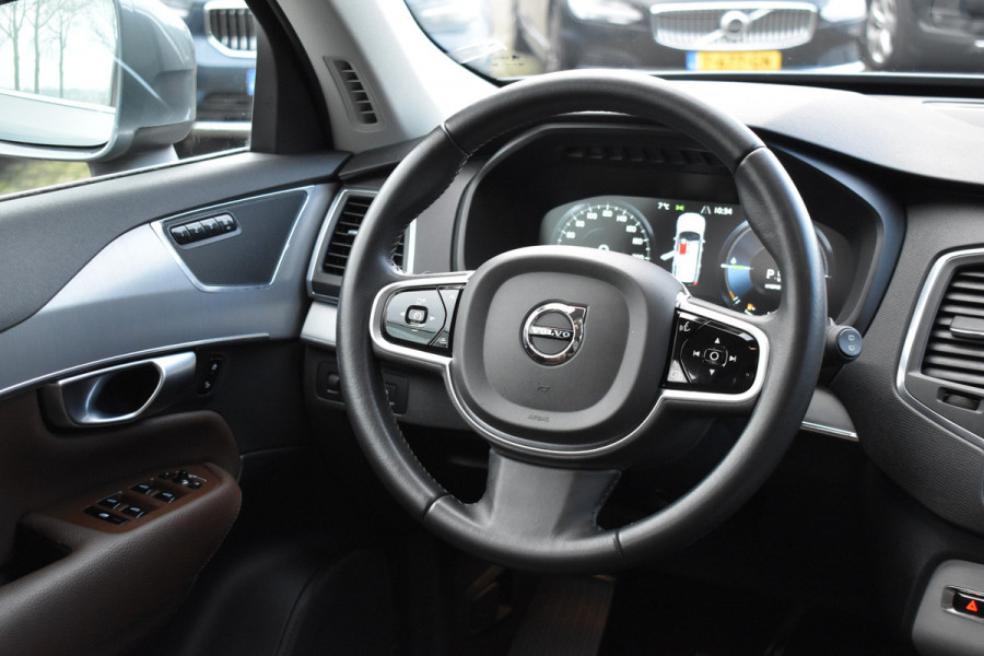 Volvo XC90 T8 390 PK Automaat Twin Engine AWD 2400kg trekgewicht | 360 camera | Leder | Stoelverwarming | Elektr. stoel | ACC | Blis | 19"LMV 2400kg trekgewicht