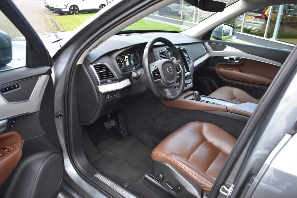 Volvo XC90 T8 390 PK Automaat Twin Engine AWD 2400kg trekgewicht | 360 camera | Leder | Stoelverwarming | Elektr. stoel | ACC | Blis | 19"LMV 2400kg trekgewicht