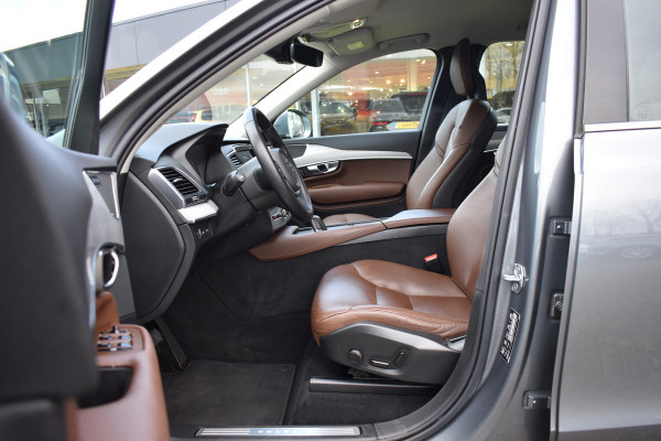 Volvo XC90 T8 390 PK Automaat Twin Engine AWD 2400kg trekgewicht | 360 camera | Leder | Stoelverwarming | Elektr. stoel | ACC | Blis | 19"LMV 2400kg trekgewicht