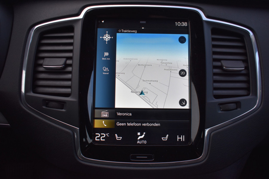 Volvo XC90 T8 390 PK Automaat Twin Engine AWD 2400kg trekgewicht | 360 camera | Leder | Stoelverwarming | Elektr. stoel | ACC | Blis | 19"LMV 2400kg trekgewicht