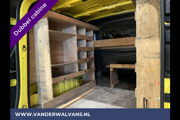 Opel Vivaro 1.6 CDTI 126pk L2H1 Dubbele cabine Euro6 Airco | 6-Zits | Trekhaak | Imperiaal Cruisecontrol, LED, Parkeersensoren, Sidebars