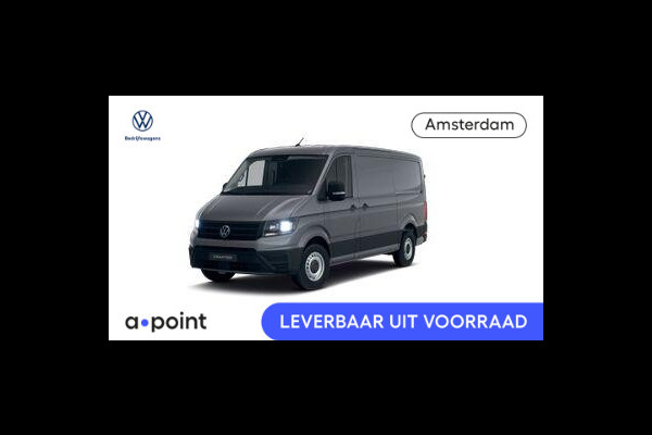 Volkswagen Crafter Trendline L3 2.0 TDI EU6 140 pk GVW 3.0T deur l + r  NETTO DEAL!! RIJKLAARPRIJS!!