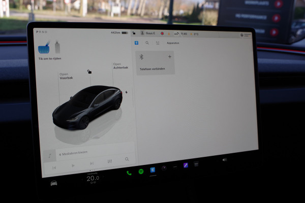Tesla Model 3 Long Range RWD 78 kWh *PER-DIRECT LEVERBAAR*, Panoramadak, 4 x Stoelverwarming, Entertainment, 360 Camera