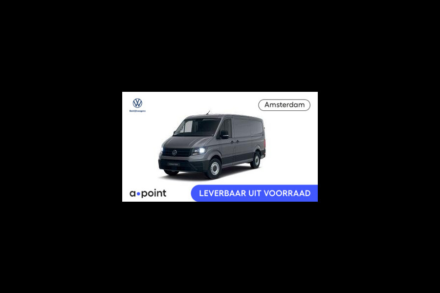 Volkswagen Crafter Trendline L3H2 2.0 TDI EU6 140 pk GVW 3.0T VOORRAAD!! RIJKLAARPRIJS!! 2 SCHUIFDEUREN!!! NETTO DEAL!