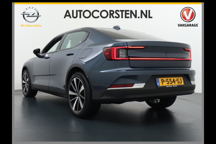 Polestar 2 LEDER Pano-dak Apple Carplay Android Camera Sleutelloos(-Telefoonsleutel) Park Assist PDC-a+v Adaptive-LED-Pixel Navi Ecc Keyles Connected-Drive Google Youtube WiFi-vb Single Motor Bluetooth Connected Verkeersbord detectie Rijstrooksensor met correctie Warmtepomp 1.500 Kg Trekvermogen Orig.NLse auto 55.000 nieuw!