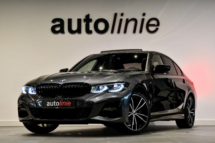 BMW 3-serie 320e M-Sport, Aero, Pano, Laser, Camera, Keyless, BTW, Sfeer, Hifi, Trekhaak, CarPlay!