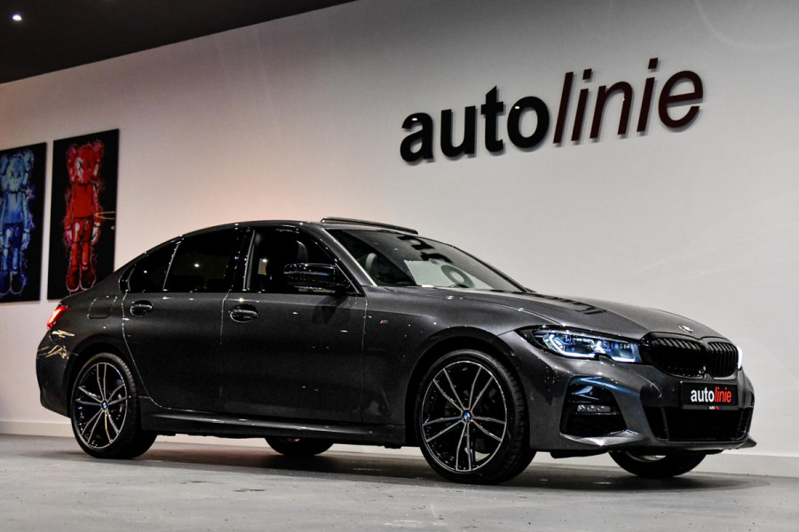 BMW 3-serie 320e M-Sport, Aero, Pano, Laser, Camera, Keyless, BTW, Sfeer, Hifi, Trekhaak, CarPlay!