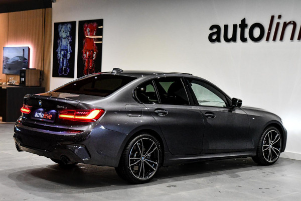 BMW 3-serie 320e M-Sport, Aero, Pano, Laser, Camera, Keyless, BTW, Sfeer, Hifi, Trekhaak, CarPlay!