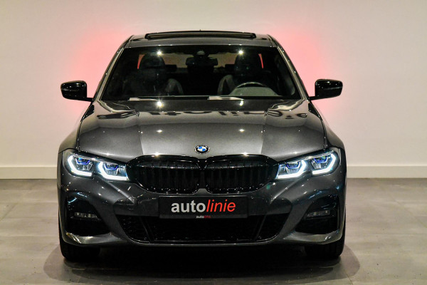 BMW 3-serie 320e M-Sport, Aero, Pano, Laser, Camera, Keyless, BTW, Sfeer, Hifi, Trekhaak, CarPlay!