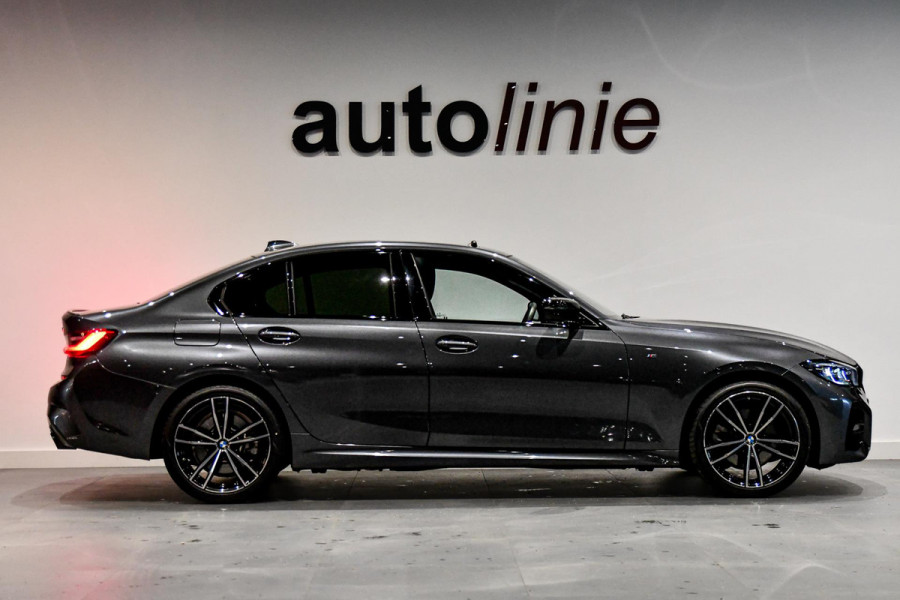 BMW 3-serie 320e M-Sport, Aero, Pano, Laser, Camera, Keyless, BTW, Sfeer, Hifi, Trekhaak, CarPlay!