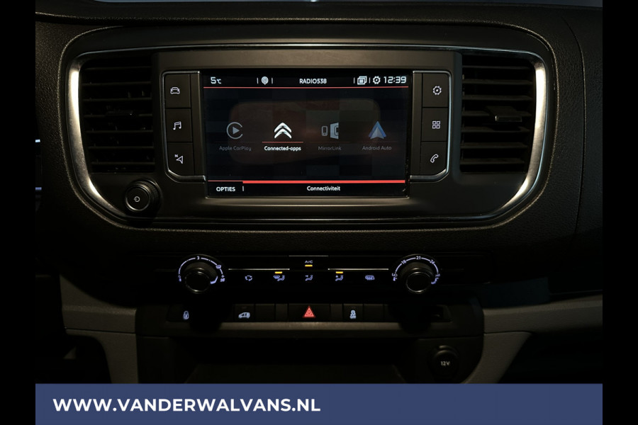 Citroën Jumpy 2.0 BlueHDI 123pk **BPM VRIJ voor de Ondernemer** L2H1 Euro6 Airco | 2500kg Trekhaak | Navigatie | Apple Carplay, Android Auto, Cruisecontrol, Parkeersensoren, Bijrijdersbank