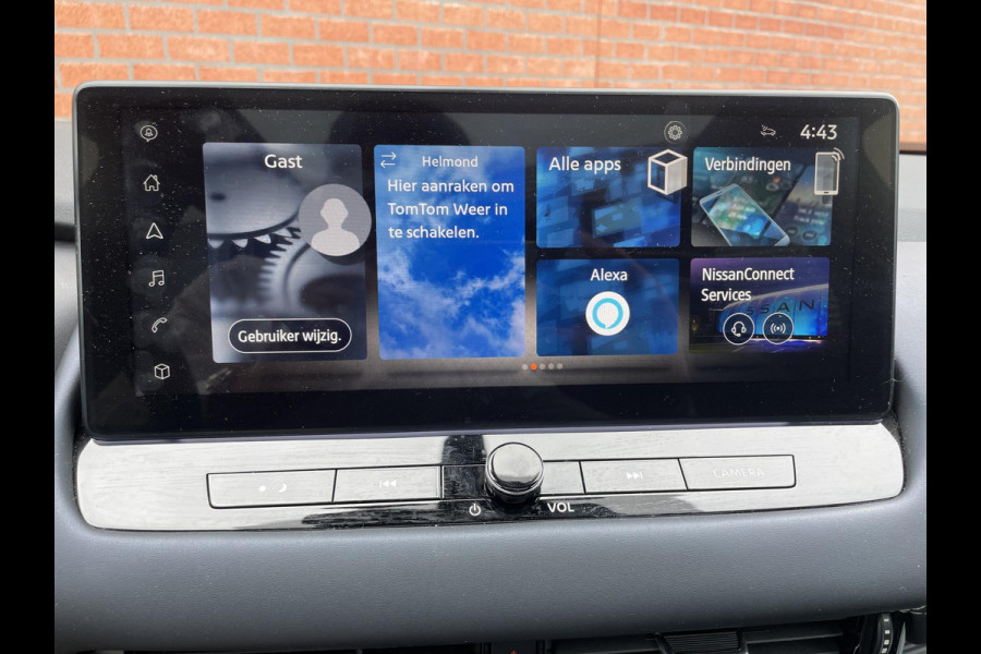 Nissan QASHQAI 1.3 MHEV DIG-T 158pk Xtronic Tekna+ | Navigatie | Apple Carplay/Android Auto | Parkeersensoren | 360 camera | Adaptive cruise control | Elektrisch panoramadak | Head-up Display | Blind Spot Assist | Elektrische achterklep | Elektrische bestuurderstoel | Stoel-en stuurverwarming | Ledverlichting | Climate Control