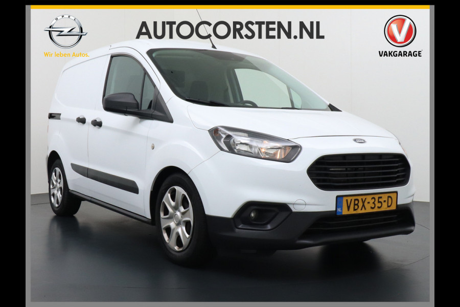 Ford Transit Courier TDCI Airco Navigatie Cruise C. Lat-om-lat chuifd.-R Deuren-A. Dakrails S Elektr.Ramen+Spiegels+Verwarmd Centr.Vergr.+afst Mistla Orig NL auto  nette Courier!