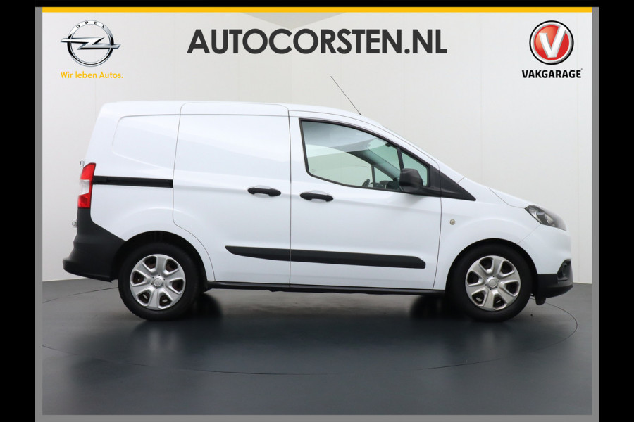 Ford Transit Courier TDCI Airco Navigatie Cruise C. Lat-om-lat chuifd.-R Deuren-A. Dakrails S Elektr.Ramen+Spiegels+Verwarmd Centr.Vergr.+afst Mistla Orig NL auto  nette Courier!