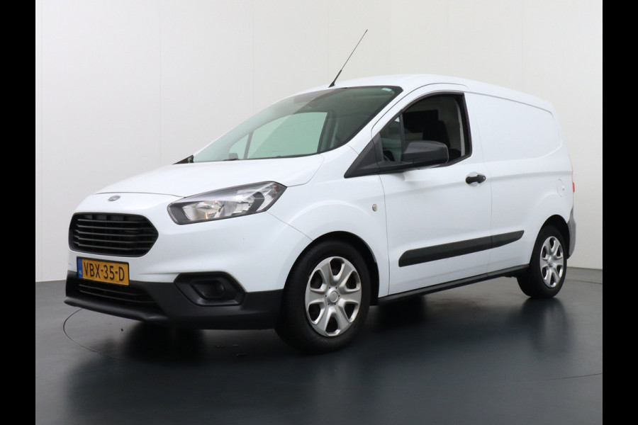 Ford Transit Courier TDCI Airco Navigatie Cruise C. Lat-om-lat chuifd.-R Deuren-A. Dakrails S Elektr.Ramen+Spiegels+Verwarmd Centr.Vergr.+afst Mistla Orig NL auto  nette Courier!