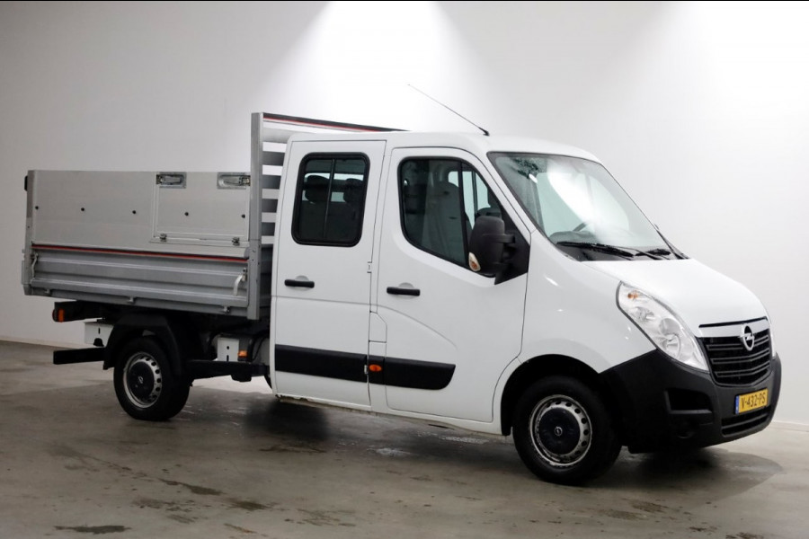 Opel Movano 2.3 CDTI 146pk E6 L2H1 D.C. Kipper met hoge boorden 06-2018