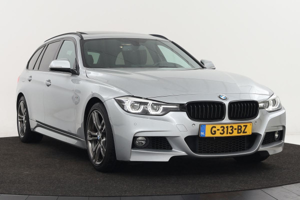 BMW 3 Serie 318i M-Sport | Panoramadak | Leder | Stoelverwarming | Full LED | Camera | Sportstoelen | DAB | Climate control | Bluetooth