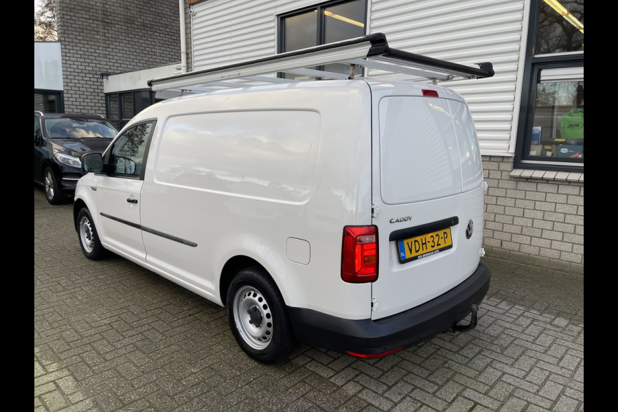 Volkswagen Caddy 2.0 TDI 102pk L2H1 BMT Maxi Comfortline / Bott ingerichte laadruimte ! / lease vanaf € 256 / vaste prijs rijklaar € 13.950 ex btw / airco / cruise / imperial / trekhaak / euro 6