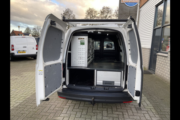 Volkswagen Caddy 2.0 TDI 102pk L2H1 BMT Maxi Comfortline / Bott ingerichte laadruimte ! / lease vanaf € 256 / vaste prijs rijklaar € 13.950 ex btw / airco / cruise / imperial / trekhaak / euro 6